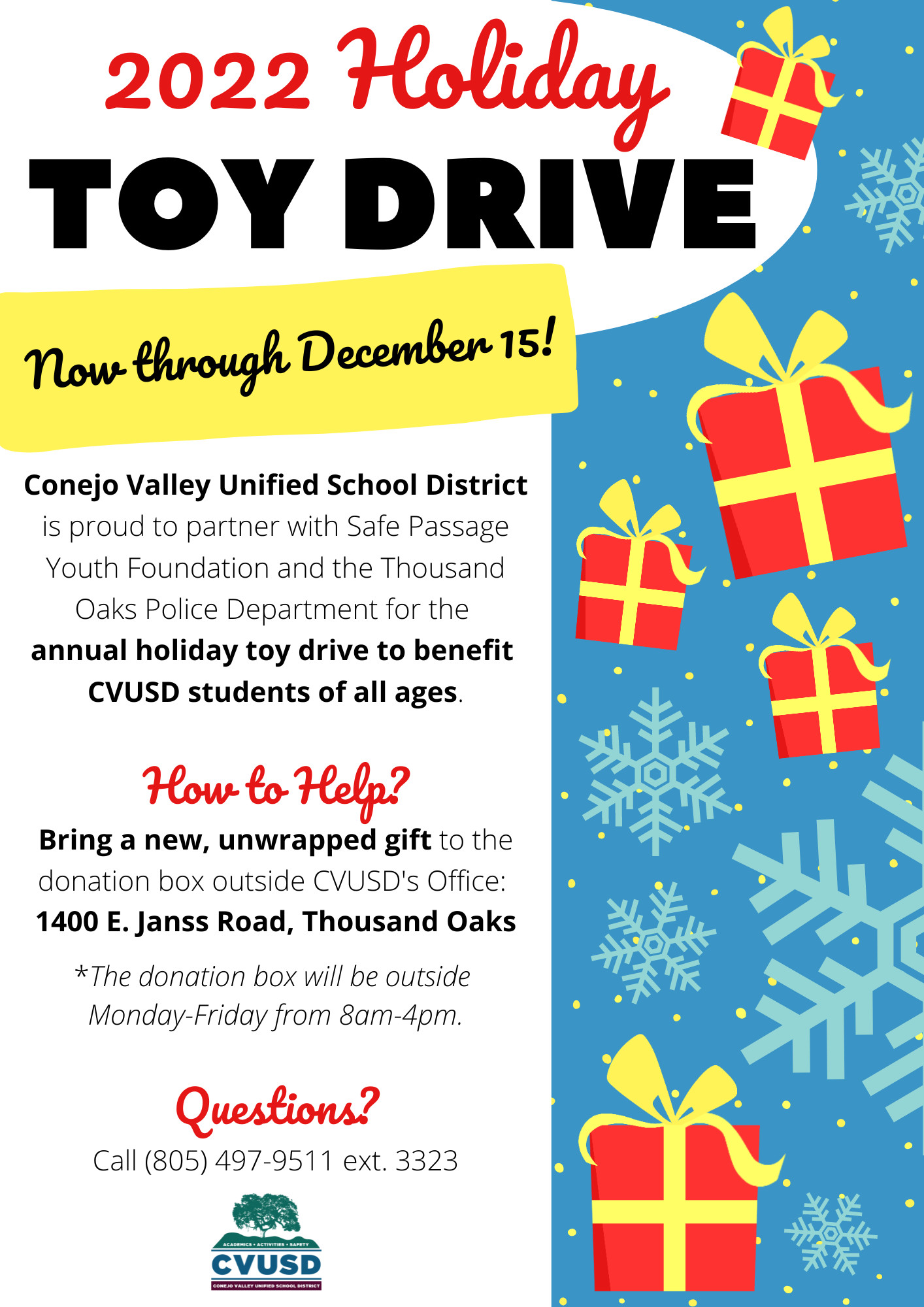 2022 Holiday Toy Drive